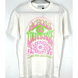 Daydreamer Across The Universe Weekend Tee Vintage White Small NWT